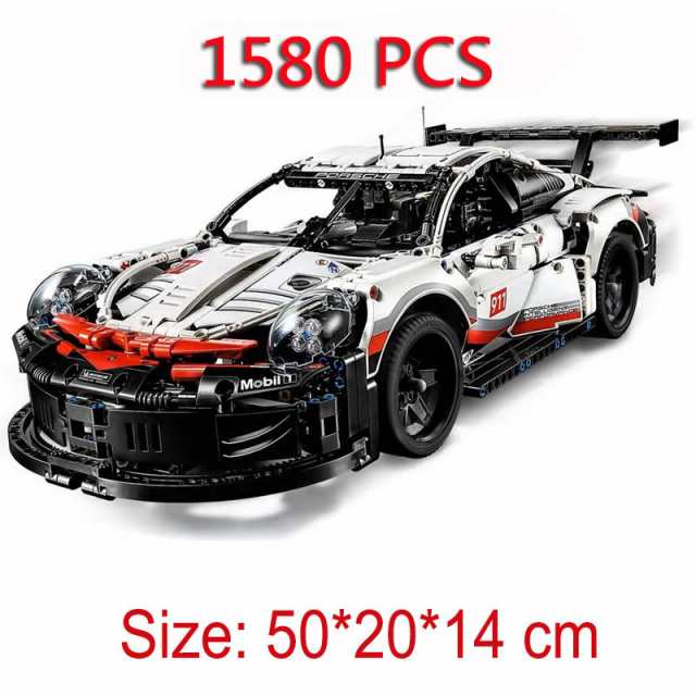 レゴLEGO互換品 ポルシェ Porsche 911 RSR 1580pcs スポーツカーの通販
